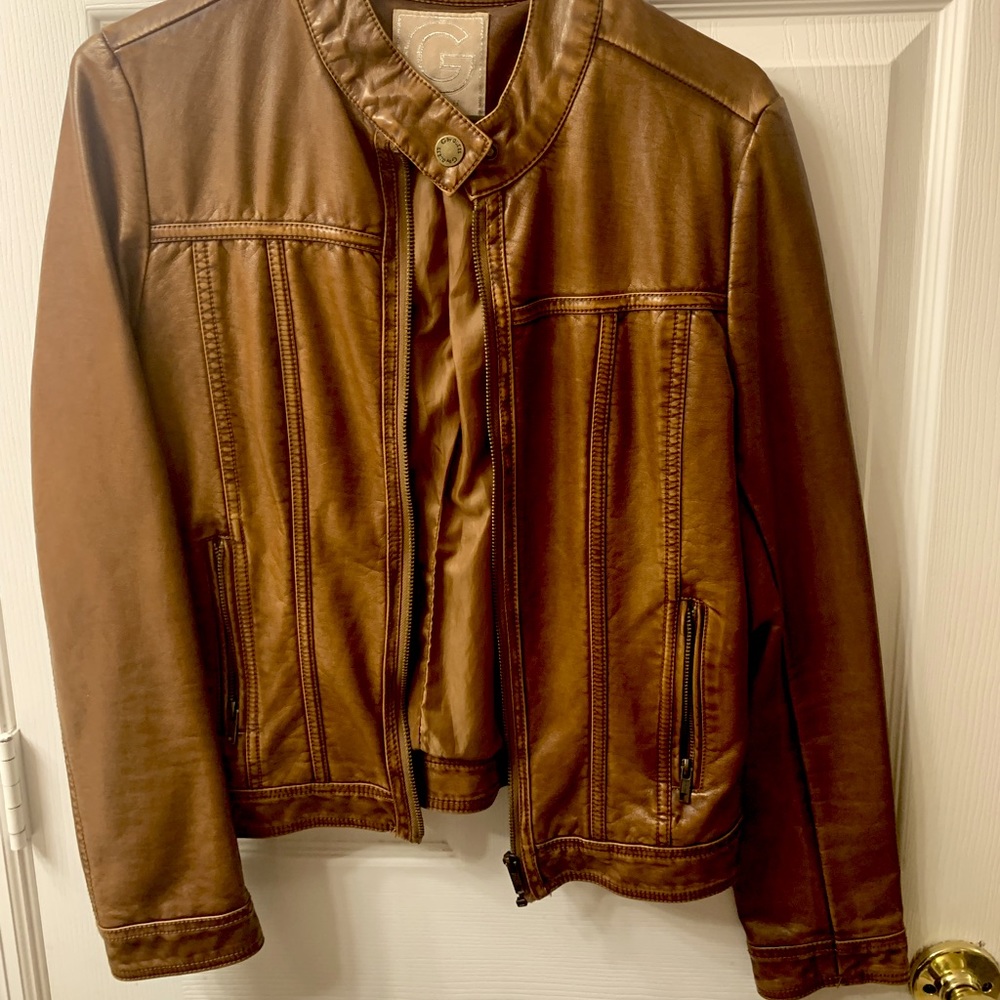 Vintage G by Guess Faux Leather Jacket
